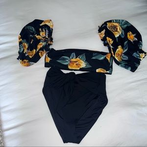 Onia x WeWoreWhat Ravello Top and Riviera Bottom Set